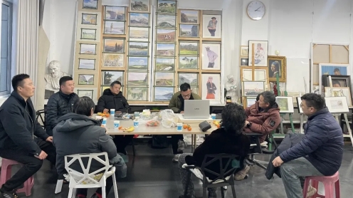 市美协调研东海县“文艺两新”基地